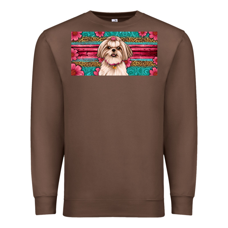 Shih Tzu License Plate Premium Sweatshirt by Artiststas | Teevron