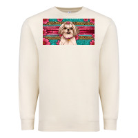Sandshell shih tzu license plate Premium Sweatshirt - Artiststas