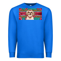 True Royal shih tzu license plate Premium Sweatshirt - Artiststas