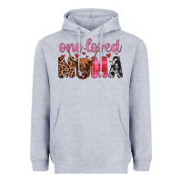 Heather Grey highland cow one loved mama Heavyweight Hoodie - JahusDesignShop