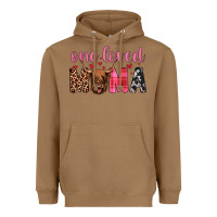 Toasted Coconut highland cow one loved mama Heavyweight Hoodie - JahusDesignShop