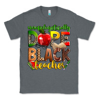 Charcoal Heather unapologetically dope black teacher Classic Tee - Zillion Design Studio