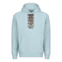 Blue Mist black history melanin malia Premium Hoodie - MaliasSmallBusiness