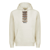 Oatmeal Heather black history melanin malia Premium Hoodie - MaliasSmallBusiness