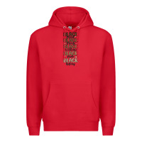 Red black history melanin malia Premium Hoodie - MaliasSmallBusiness