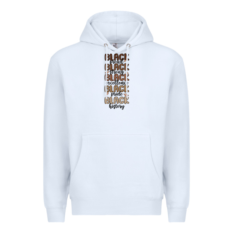 Black History Melanin Malia Premium Hoodie by MaliasSmallBusiness | Teevron