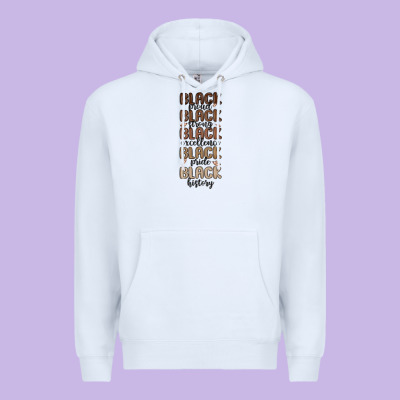 Black History Melanin Malia Premium Hoodie Designed By Maliassmallbusiness