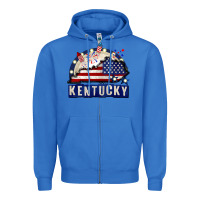 True Royal Kentucky 4th of July Zipper Hoodie - CowGirlArtShop