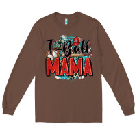 Chestnut t ball mama Long Sleeve Tee - Zillion Design Studio