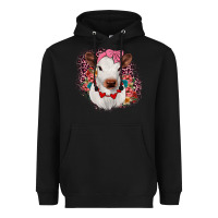 Black heifer valentines Heavyweight Hoodie - JahusDesignShop