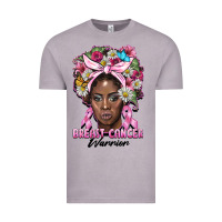Vintage Zinc breast cancer warrior black woman Vintage Tee - BarkalooDesign