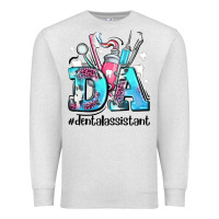 Oatmeal Heather da dental assistant Premium Sweatshirt - AdoDesignShop
