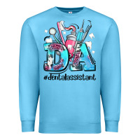 Ocean Blue da dental assistant Premium Sweatshirt - AdoDesignShop