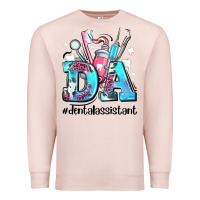 Pale Pink da dental assistant Premium Sweatshirt - AdoDesignShop