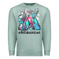 Seafoam da dental assistant Premium Sweatshirt - AdoDesignShop