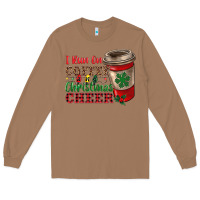 Toasted Coconut i run on coffee and christmas cheer Long Sleeve Tee - RanaPortraitStore