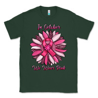 Sports Green in october we wear pink sunflower Classic Tee - RanaPortraitStore
