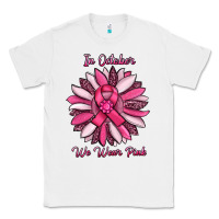 White in october we wear pink sunflower Classic Tee - RanaPortraitStore