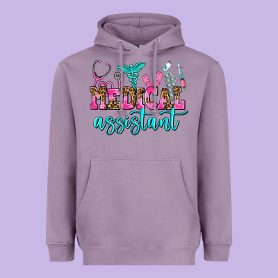 Medical Assistant Heavyweight Hoodie Designed By Adodesignshop