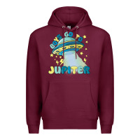 Burgundy boys go to jupiter Premium Hoodie - MaliasSmallBusiness