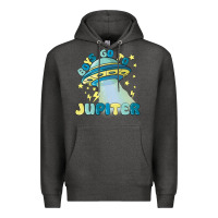 Charcoal Heather boys go to jupiter Premium Hoodie - MaliasSmallBusiness