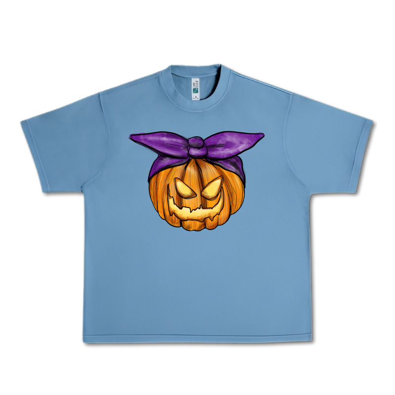 Jack O' Lantern Halloween Pumpkin Urban Heavy Tee by RanaPortraitStore | Teevron