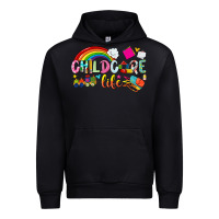 Black childcare life Urban Hoodie - NancyCooperArtShop