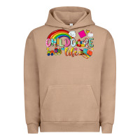 Pigment Burro childcare life Urban Hoodie - NancyCooperArtShop