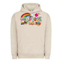 Pigment French Oak childcare life Urban Hoodie - NancyCooperArtShop