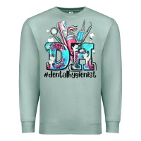 Seafoam d h dental hygienist Premium Sweatshirt - AdoDesignShop