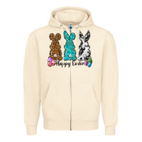 Sandshell Western happy easter peeps Zipper Hoodie - Neo Western