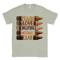 Matcha teach love inspire motivate lead Classic Tee - Zillion Design Studio