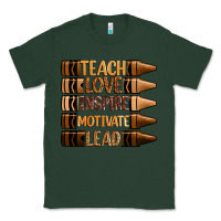 Sports Green teach love inspire motivate lead Classic Tee - Zillion Design Studio