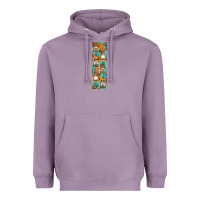 Lavender Fall Gnomes Heavyweight Hoodie - Artiststas