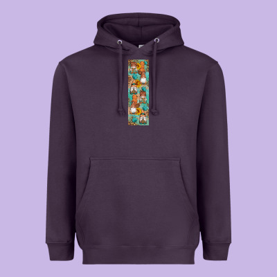Fall Gnomes Heavyweight Hoodie Designed By Artiststas