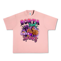 Salmon Sorta sweet sorta spooky sneaker and heel afro wom Urban Heavy Tee - RanaPortraitStore
