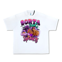 White Sorta sweet sorta spooky sneaker and heel afro wom Urban Heavy Tee - RanaPortraitStore