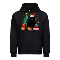 Black christmas black cat Urban Hoodie - MaliasSmallBusiness