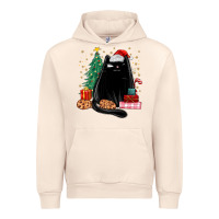 Sandshell christmas black cat Urban Hoodie - MaliasSmallBusiness