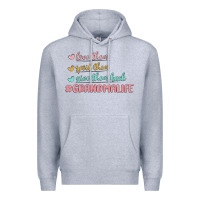Heather Grey grandma life Premium Hoodie - MaliasSmallBusiness