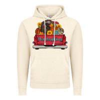 Vintage Artic thanksgiving truck turkey pumpkin Vintage Hoodie - AdoDesignShop
