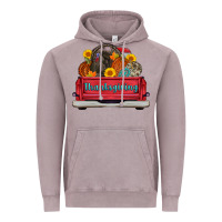 Vintage Zinc thanksgiving truck turkey pumpkin Vintage Hoodie - AdoDesignShop