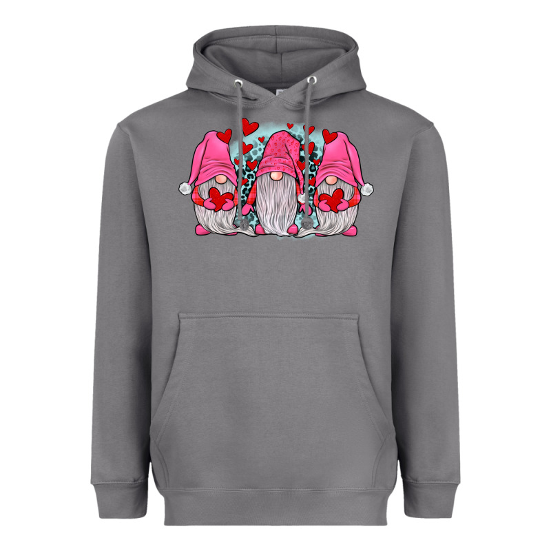 Gnomies Valentines Day Heavyweight Hoodie by JahusDesignShop | Teevron