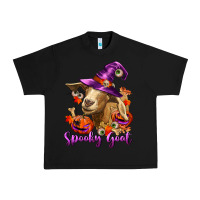 Black Spooky Goat Urban Heavy Tee - RanaPortraitStore