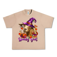 Burro Spooky Goat Urban Heavy Tee - RanaPortraitStore