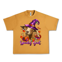 Peanut Butter Spooky Goat Urban Heavy Tee - RanaPortraitStore