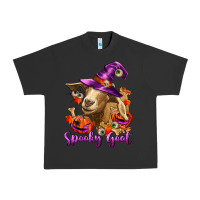 Pigment Black Spooky Goat Urban Heavy Tee - RanaPortraitStore
