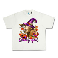 Pistachio Spooky Goat Urban Heavy Tee - RanaPortraitStore