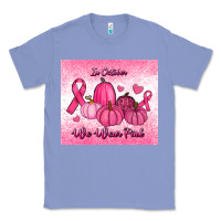 Colony Blue in october we wear pink pumpkin Classic Tee - RanaPortraitStore