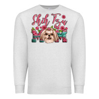 Oatmeal Heather shih tzu mom Premium Sweatshirt - Artiststas